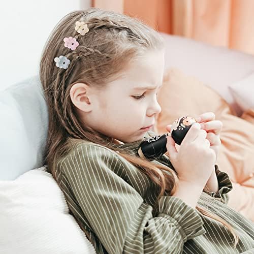 48Pcs Small Hair Claw Clips, Mini Hair Clips No-Slip Grip Jaw Clips Mix Colored Flower Hair Accessories for Women Girls - Image 4