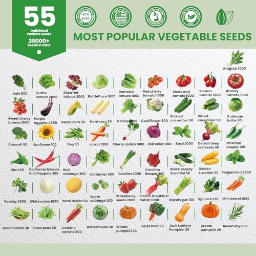 Vegetable Seeds Variety Pack (Vegetable Seeds) - Image 2