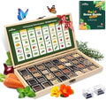 LUSH&DEW Companion Plants Heirloom Seed Bank, Gardening Gifts for Women Men by LUSHDEW