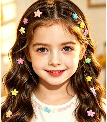 Soft Elastic Hair Ties，Colorful Hair Bobbles for Girls, Multicolor Hair Accessories Set with Hair Tail Tools & Cute Mini Hair Clips (Jumbo Pack(180PCS)) - Image 7