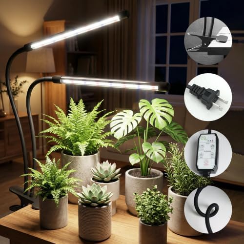 Grow Light,6000K Full Spectrum Indoor Plant Growing Lamp - Image 4