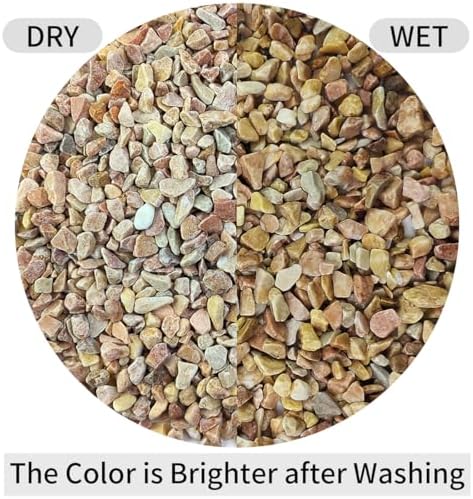 FANTIAN 2 lbs Pea Gravel for Plants, 3/8 Inch Pebbles for Vase - Image 3