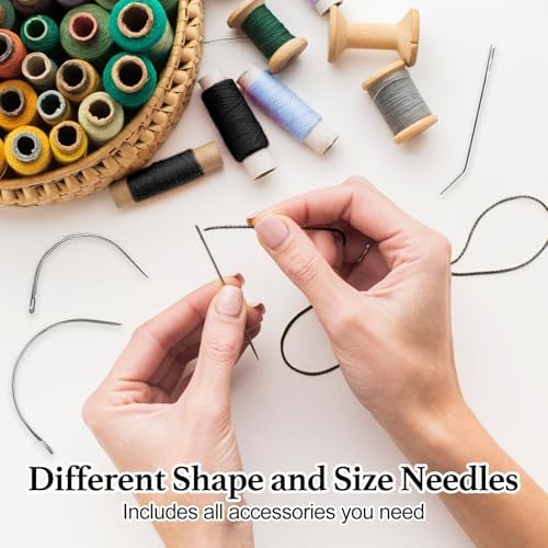 MUIIGOOD 25Pcs 32mm Hairpieces Snap Clips U Shape Wig Clips for Hair Extensions Making Wig Accessories Set Tools (Black) - Image 5