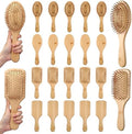 20 Pcs Bamboo Hair Brush Bulk Wooden Hair Brush for All Hair Types by Unknown