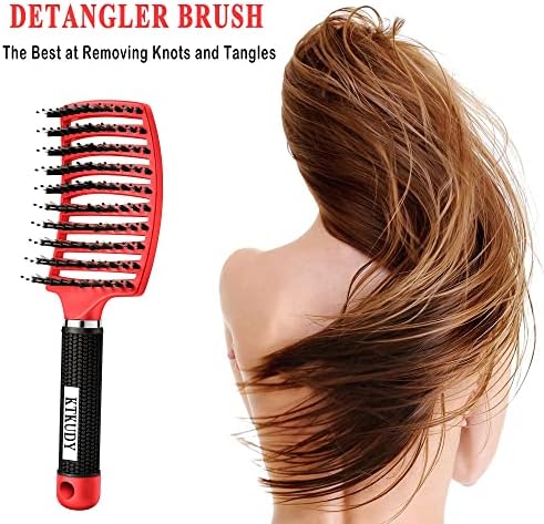 Detangling Brush for Women & Kids, Wet & Dry Hair, All Hair Types - Image 4