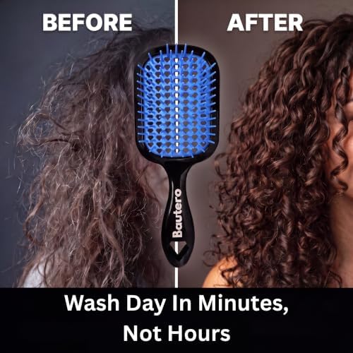 Bautero Detangling Brush for Curly Hair – Detangler Brush for Thick 4C Hair - Image 5