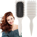 1 PCS Curly Hair Brush, Curl Defining Brush (Beige) by Unknown