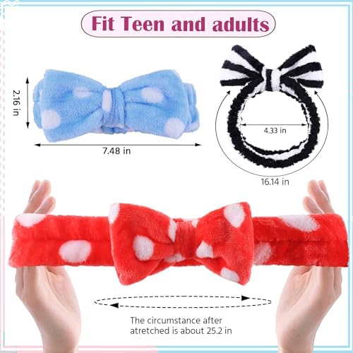WSYUB Skincare Headband, 6pcs Headband for Washing Face - Image 2