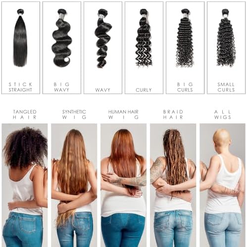 Awesome Synthetic Wig Care Kit, Shampoo & Leave-In Conditioner, 3-Pack - Image 4