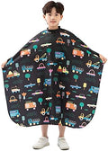 PERFEHAIR Kids Hair Cutting Cape, Cute Cars Pattern, Barber Haircut Cape Cover for Children, Baby, Toddler, Boys Salon Hair Cut Capes by PERFEHAIR