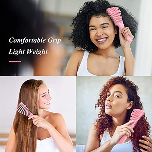 URTHEONE Detangling Brush for Black Natural Hair, 3A-4C Curly Afro Brush - Image 5