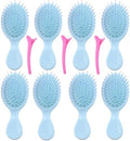 8 pcs Mini Hair Brush,Travel Detangling Brush for Most Hair Types by ZMOIVOK