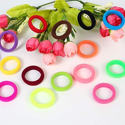Baby Hair Ties, Elastic Hair Bands for Girls Kids, Toddler Ponytail Holders - Image 7