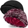 Ababalaya Upgraded Satin Lined Halo Turban Wave Cap by Ababalaya