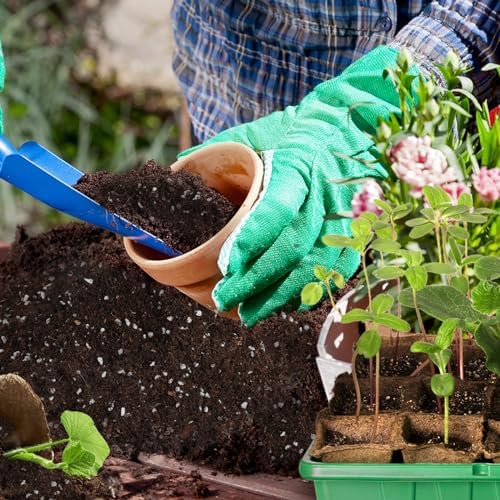 Doter Organic Seed Starter Premium Potting Soil Mix 4qt, All Natural Seed Starter Mix for Fast Germination and Vigorous Seedlings with Strong Root Systems - Image 3