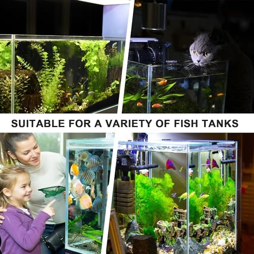 2PC 7 Holes Aquarium Plant Holder, Hanging Aquatic Plant Cup with Long Hook - Image 5