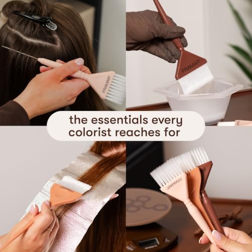 Framar Family Hair Color Brush Set, Hair Dye Brush Kit – 3 Pack Neutral - Image 3