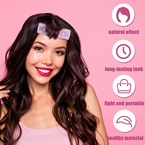 WILLBOND 8 Pcs Long Hair Rollers for Bangs Aluminum Core Curlers Thermal 4.1 x 1.2 Inch Self Grip Roller for Long and Medium Jumbo Hair Women Hairstyle - Image 5