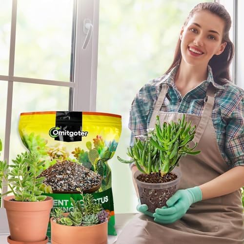 Succulent & Cactus Soil Potting Mix 2qt, Natural Organic Potting Mix for Cactus, Succulent, Palm, and Citrus Grown in Containers Indoors and Outdoors - Image 5