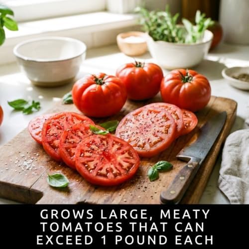 50 Beefsteak Tomato Seeds | Large Slicing Tomatoes for Planting - Image 5