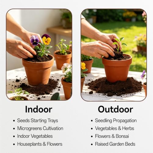 Halatool 100 Pcs 30mm Compressed Coco Coir Pellets, Seed Starter Soil - Image 7