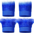 Cindeer 4 Pcs Blue Fuzzy Headband, Crazy Hair Wig Costume Accessories by Cindeer