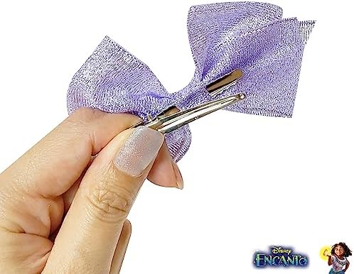 Disney Encanto Hair Bow Clips Bundle - 4 Inch Alligator Clips with Different Images, Ages 3+ - Image 4