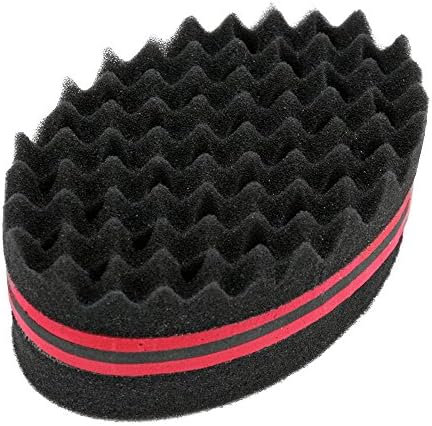 Hair Sponge, Curl Twist Sponge Brush for Black Men Curls Afro Dreads, 1 Pc - Image 5