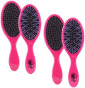 Wet Brush Original Detangler for Thick Hair - Exclusive Ultra-soft IntelliFlex Bristles - For All Hair Types, Women, Men, Wet and Dry Use - Pink, 1 Count (Pack of 2) by WetBrush