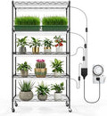 JESLED Plant Shelf with Grow Light, 29.5x13.8x70IN by JESLED
