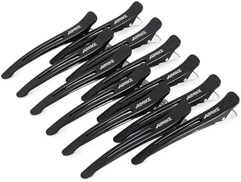 AIMIKE Hair Clips for Styling Sectioning, Barbers & Home Hair Cutting by AIMIKE