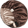 YANIBEST Satin Bonnet for Sleeping Women Men, Adjustable Hair Bonnet by yanibest