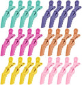 Ondder 24 Pack Professional Alligator Hair Clips for Styling and Salon - Plastic Gator Clips by Ondder