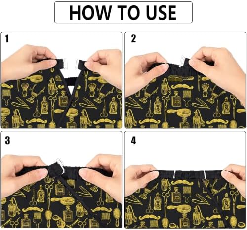 Barber Cape for Men, Professional Hair Cutting Cape for Salon Use - Image 5