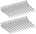Bantoye 24 Packs Duck Bill Clips 2.75 Inch Metal Alligator Clip, Silver by AiPretty