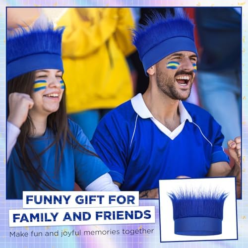 Crazy Wig Hairy Headband Hat - Image 5