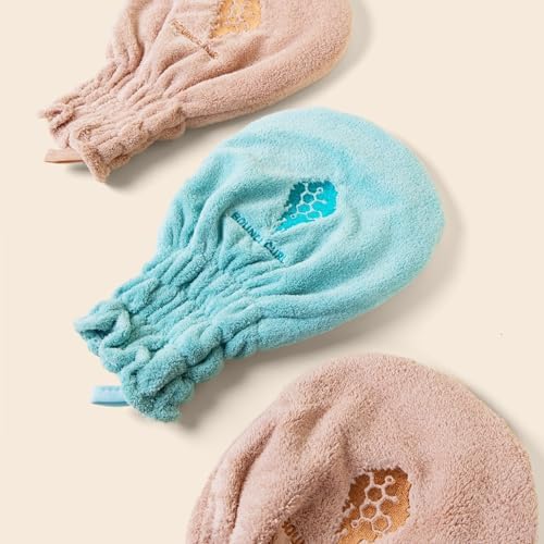 Bounce Curl Hair Drying Mitts for Faster Drying and Less frizz; Curly Hair. - Image 6