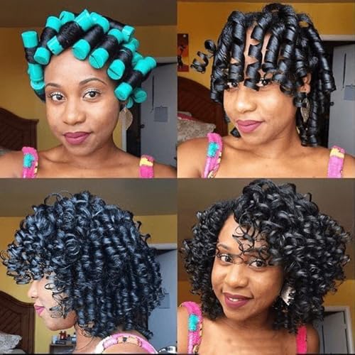 36 Pcs Perm Rods,Green Perm Rods,1 Inch Large Perm Rod For Short Long Hair - Image 7
