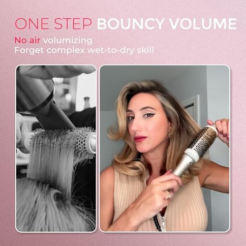 TYMO Thermal Brush Curling Brush, STYLUX 1.7" Heated Round for Blowout Look - Image 2