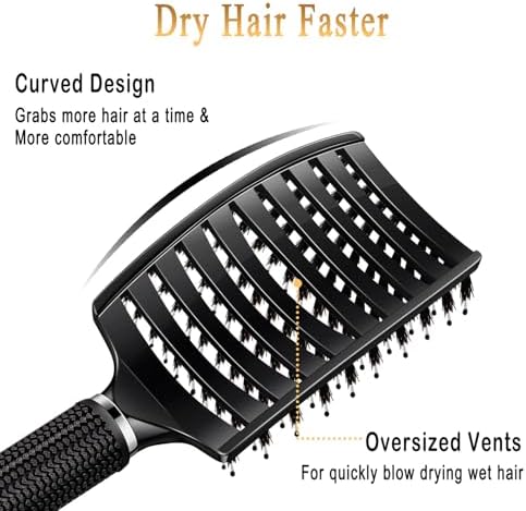Detangling Brush for Women & Kids, Wet & Dry Hair, All Hair Types - Image 6