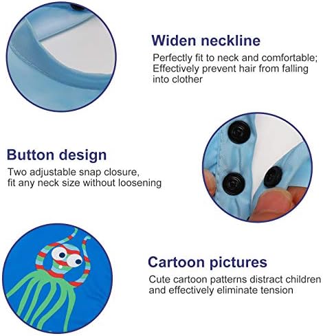 Kids Barber Cape - Professional Hair Cutting Cape,Salon Capes for Hair Stylist Shampoo Haircut Cape Barber Supplies - Image 5
