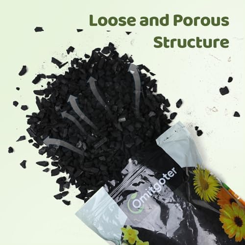 Horticultural Charcoal 4qt for Plants, Actived Charcoal Terrarium Supplies, Suitable for Indoor Plants, Succulent, Orchid, Cactus, Bonsai - Image 2