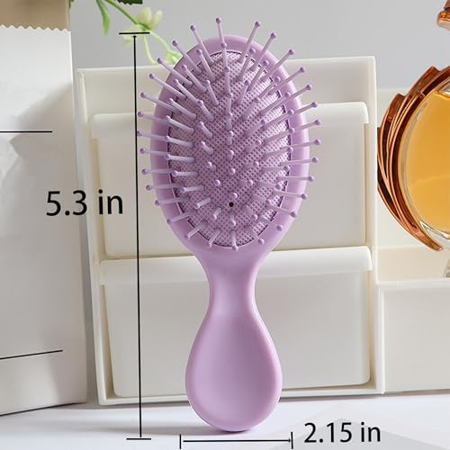 12 pcs Mini Hair Brush,Travel Detangling Brush - Image 2