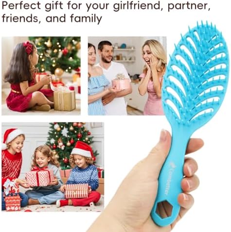 Vented Detangling Hair Brush – Fast Blow Drying, All Hair Types - Image 6