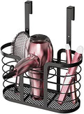 YIGII Hair Tool Organizer, Cabinet Door Storage Basket, Bathroom, Black by YIGII