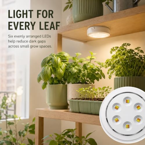 1 Pack Rechargeable Full Spectrum LED Grow Light for Indoor Plants,4000 mAh - Image 3