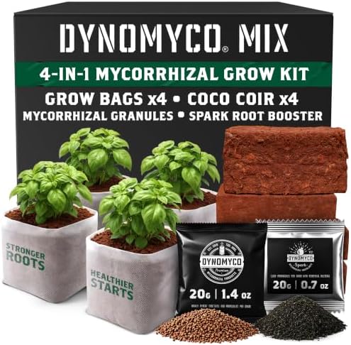 DYNOMYCO Mycorrhizal Fungi Inoculant Grow Kit by DYNOMYCO