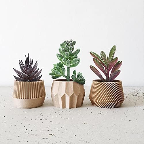 Artificial Succulent Plants - 18 Pack - Premium Fake Plants - Double Flocked Succulents - Realistic Textured Cactus - Face Succulent Plants - Mini Faux Succulents - Face Plant Decor - Image 2