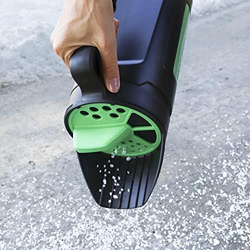 Hand Spreader Shaker for Seed, Salt, De-Icer, Ice Melt, Earth Food and Fertilizer - Multiple Opening Sizes for Any Need - Up to 80 Oz - Image 2