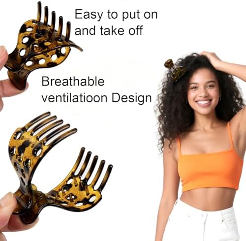 10 Hair Volume Clip for Styling,Root Claw Clips for Women Curly Thick Hair, Root Liffter for Curl Hair - Image 2